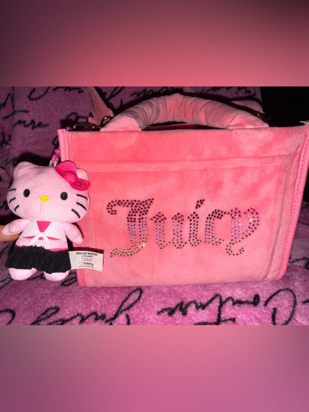 JUICY COUTURE pink bag